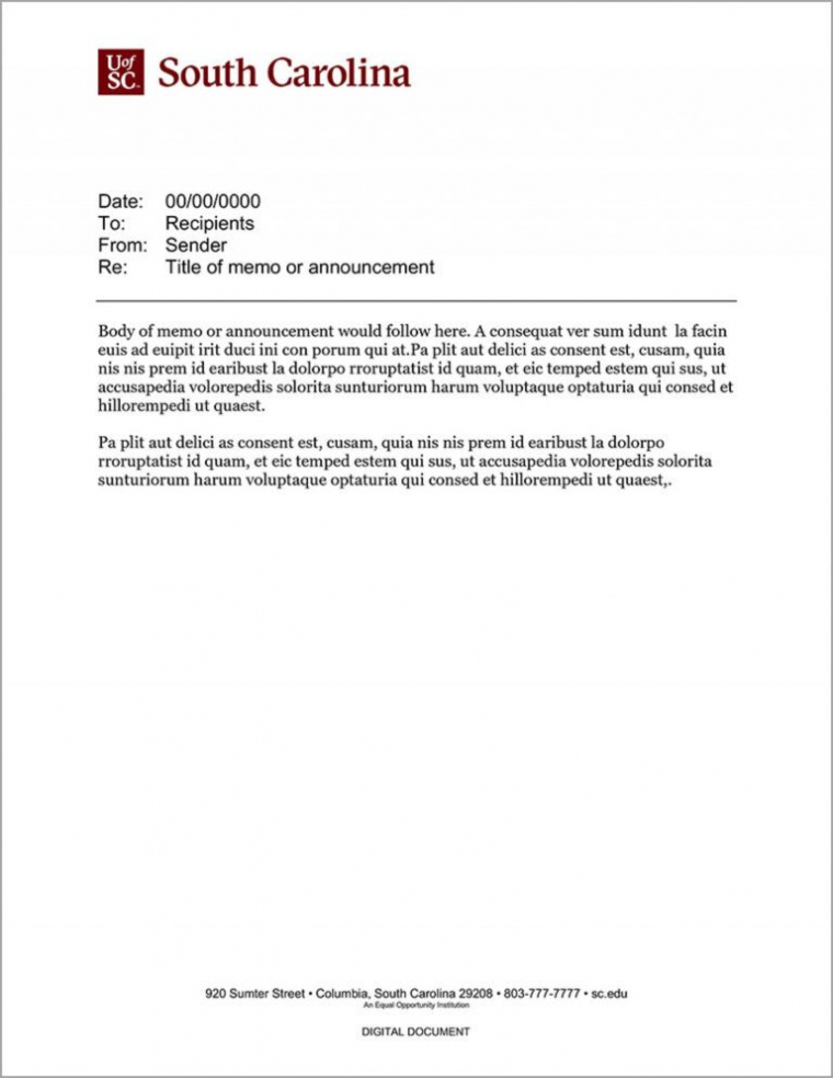 017 Memo Template For Word Ideas Free Download Simple With Throughout Memo Template Word 2013
