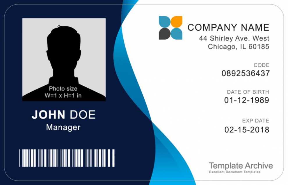 Visitor Badge Template Word