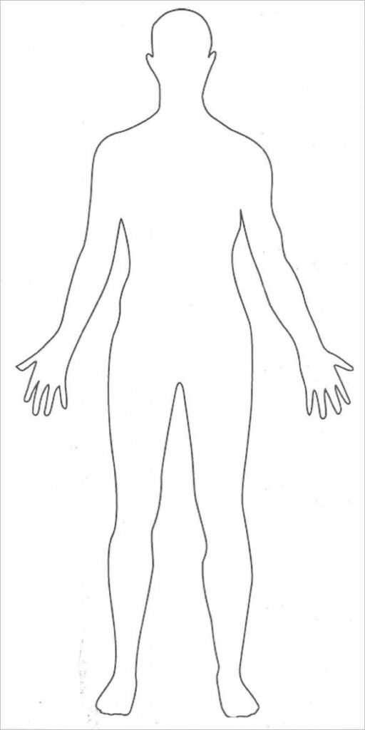 Body Map Template