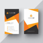 20 Professional Business Card Design Templates For Free intended for Designer Visiting Cards Templates