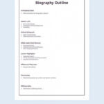 28+ Biography Templates – Doc, Pdf, Excel | Free & Premium Within Free Bio Template Fill In Blank