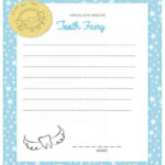37 Tooth Fairy Certificates & Letter Templates – Printable Regarding Free Tooth Fairy Certificate Template