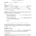 38 Free Loan Agreement Templates &amp; Forms (Word | Pdf) with Blank Loan Agreement Template