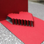 3D Heart Valentine's Card – Free Template | Heart Pop Up Pertaining To 3D Heart Pop Up Card Template Pdf