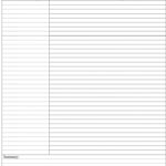40 Free Cornell Note Templates (With Cornell Note Taking for Cornell Note Template Word