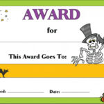7 Best Free Printable Halloween Awards – Printablee Within Halloween Certificate Template