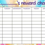 7+ Reward Chart Templates - Free Sample, Example Format within Reward Chart Template Word