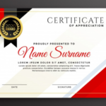 Award Certificate Design Template (9) - Templates Example within High Resolution Certificate Template