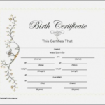 Baby Doll Birth Certificate Template (1) - Templates Example inside Baby Doll Birth Certificate Template