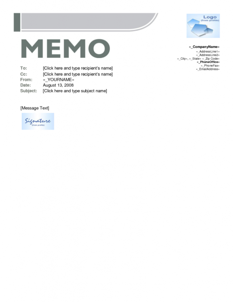 Best Photos Of Free Memo Templates Word Document – Microsoft Within Memo Template Word 2013