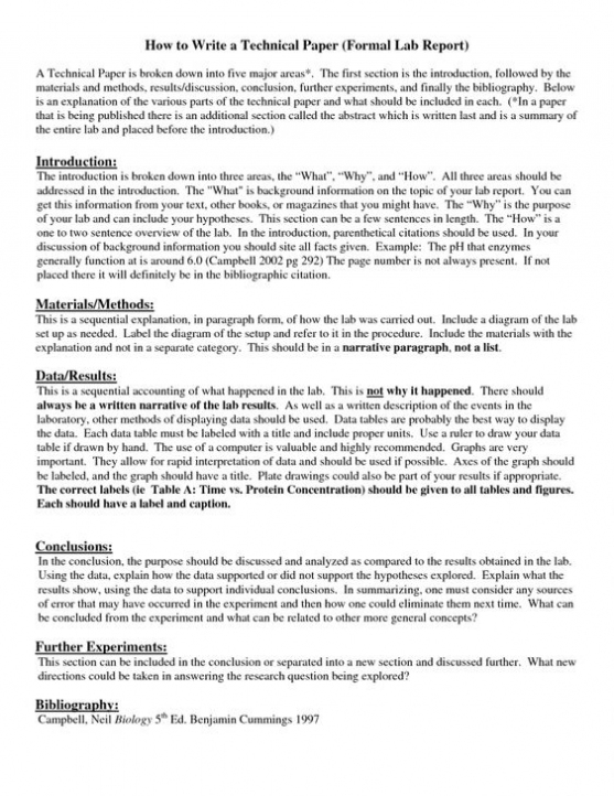 Biology Lab Report Template (2) – Templates Example For Biology Lab Report Template