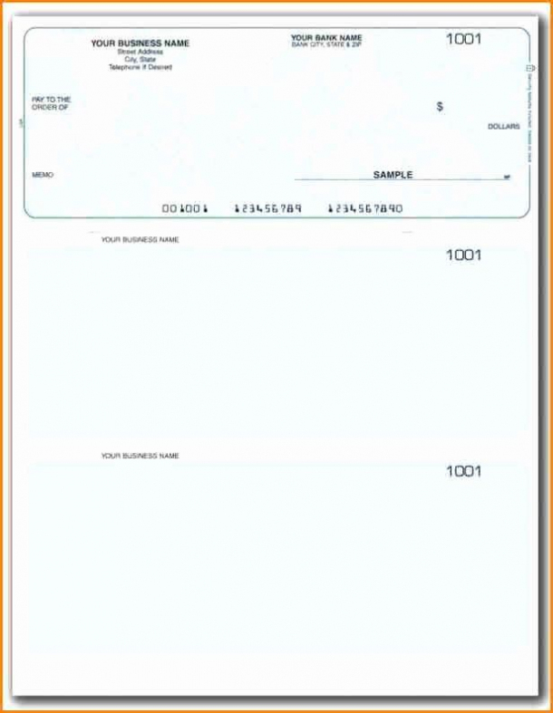 Blank Business Check Template Word Luxury 11 Payroll Checks Inside Print Check Template Word