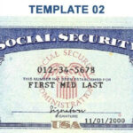 Blank Social Security Card Template Download Social Security Regarding Social Security Card Template Download