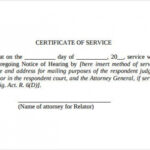 Certificate Of Service Template – 8+ Download Free Documents Regarding Certificate Of Service Template Free