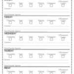 Daily/weekly Take Home Behavior Report 2 | | Preschool Pertaining To Daily Behavior Report Template