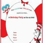 Dr Seuss Birthday Invitation Free Template | Invitations Regarding Dr Seuss Birthday Card Template