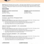 ▷ Free Cv Template To Fill Out In Word Format | Cvs Downloads Pertaining To Resume Templates Word 2007