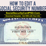 Editable Social Security Card Template Software Pertaining To Social Security Card Template Photoshop