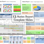 Executive Summary Project Status Report Template (5 Within Project Status Report Dashboard Template