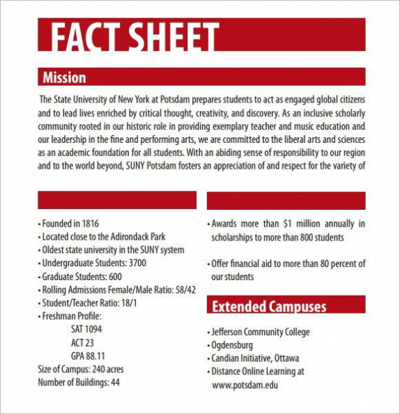 Fact Sheet Templates | Fact Sheet, One Page Business Plan, Facts Regarding Fact Sheet Template Word