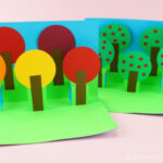 Fall Pop Up Tree Card – Easy Paper Craft For Kids! Inside Pop Up Tree Card Template