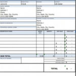 Fedex Commercial Invoice Excel Sample3 | Invoice Template For Fedex Proforma Invoice Template