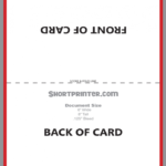 Folded Greeting Card Template Free Download Inside Card Folding Templates Free