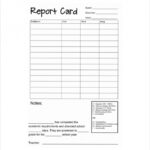 Free 15+ Sample Report Card Templates In Pdf | Ms Word pertaining to Report Card Template Pdf