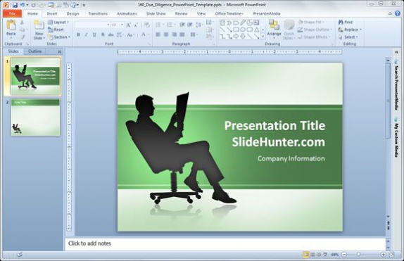 Free Due Diligence Powerpoint Template – Free Powerpoint Intended For Microsoft Office Powerpoint Background Templates