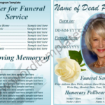 Free Funeral Program Template Download Page | Ms Word Within Memorial Brochure Template
