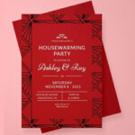 Free Housewarming Invitation Template – Word (Doc) | Psd With Free Housewarming Invitation Card Template