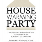 Free Housewarming Invitations Printable | Housewarming With Free Housewarming Invitation Card Template