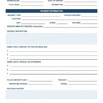 Free Incident Report Templates &amp; Forms | Smartsheet throughout Incident Report Form Template Word