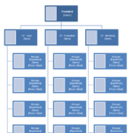 Free Organizational Chart Template – Company Organization Chart Regarding Word Org Chart Template