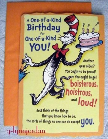 Free Printable Birthday Cards Hallmark |  Dr Seuss One Of Within Dr Seuss Birthday Card Template