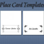 Free Template For Place Cards 6 Per Sheet - Professional with regard to Place Card Template 6 Per Sheet