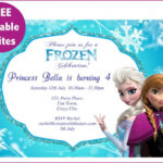 Frozen+Free+Printable+Invitations+Templates | Free Frozen pertaining to Frozen Birthday Card Template