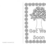 Get Well Soon Card Colouring Templates (Sb8890) – Sparklebox With Regard To Get Well Soon Card Template