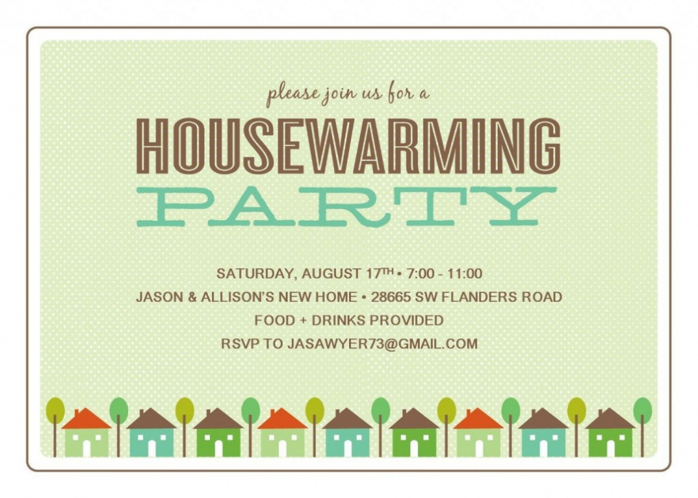 House Warming Party Invitation Template ~ Addictionary Pertaining To Free Housewarming Invitation Card Template
