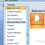 How To Create A Resume In Microsoft Word 2007 Intended For Resume Templates Word 2007