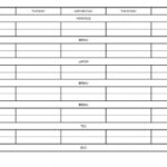 How To Make A Revision Timetable | Mrreid With Regard To Blank Revision Timetable Template