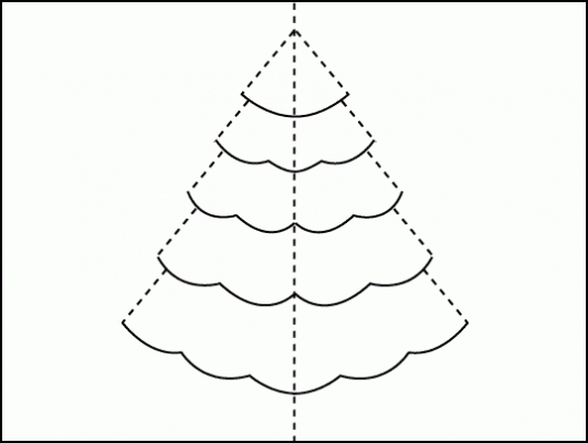 Image Titled Make A Christmas Tree Pop Up Card (Robert Inside Pop Up Tree Card Template