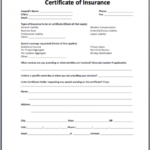 Insurance Certificate Template – Microsoft Word Templates Intended For Proof Of Insurance Card Template