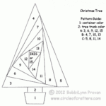 Iris Folding @ Circleofcrafters: Easy Tree Pattern regarding Iris Folding Christmas Cards Templates