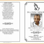Memorial Card Templates Free Download Inspirational Memorial with regard to Memorial Card Template Word