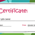 Microsoft Gift Certificate Template Free Word (3 with Microsoft Gift Certificate Template Free Word