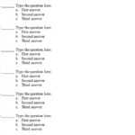 Microsoft Word Multiple Choice Test Template | Awsom Intended For Test Template For Word