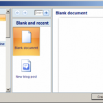 Ms Word 2007: Create A Template From A Blank Document In Button Template For Word