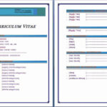 Ms Word 2007 Resume Templates Lovely 9 Cv Format Ms Word Within Resume Templates Word 2007
