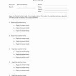 Multiple-Choice Test Or Survey (3-Answer) throughout Test Template For Word